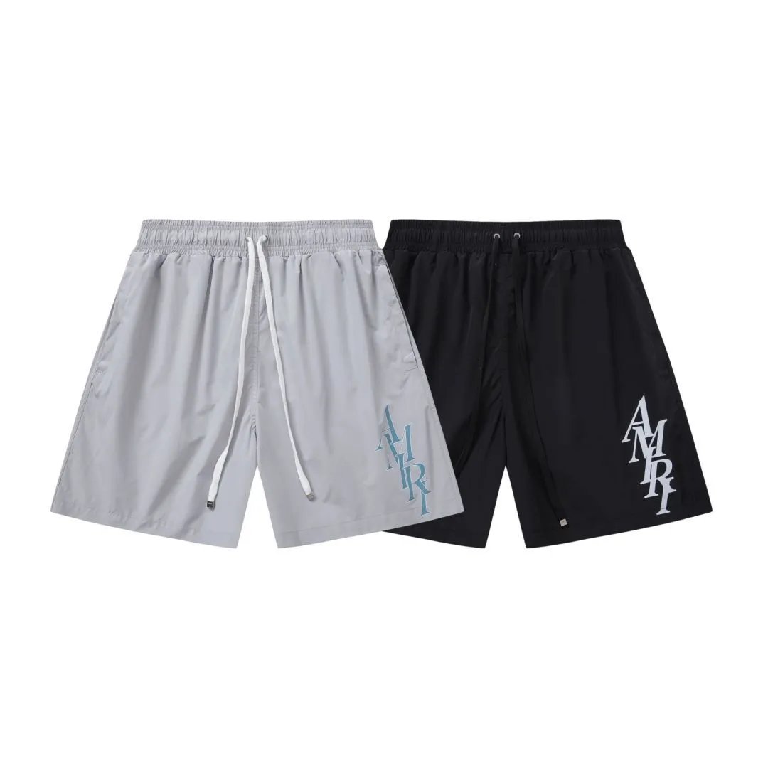 Design Embroidered Logo Shorts Gray - 6
