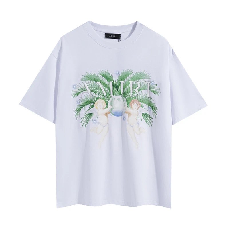 Amiri Script Logo Black Oversized T-Shirt - 10