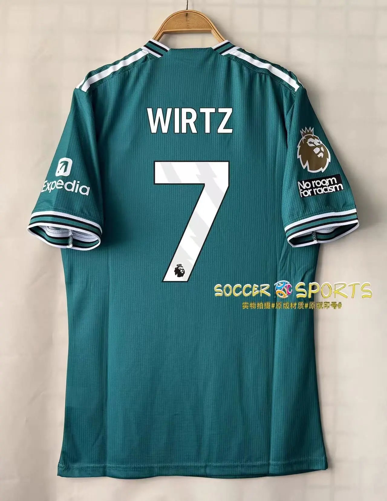 Design Newcastle United FC 2023-24 Third Jersey Mac Allister #10 Green Jersey - 3