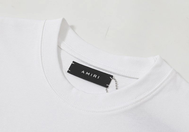 Amiri Archive Logo Polo White Tops Polo - 53