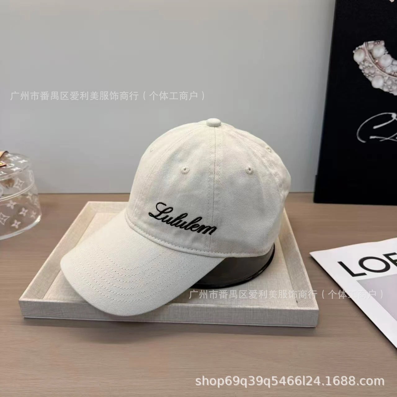 Lululemon Script Embroidered Navy Baseball Cap - 13