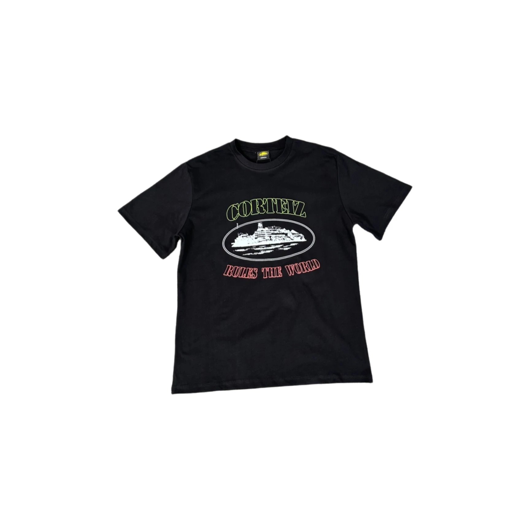 Corteiz Rules The World Black T-Shirt - 6