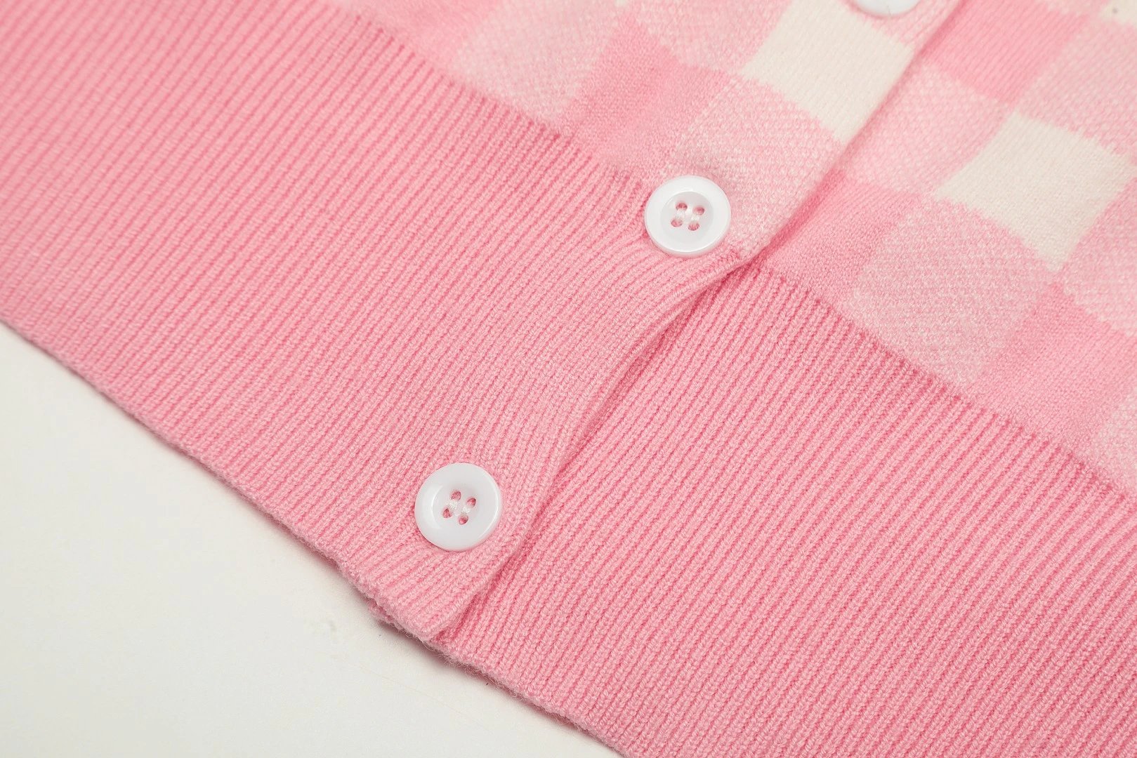 Polo Ralph Lauren Gingham Check Cardigan Yellow - 11