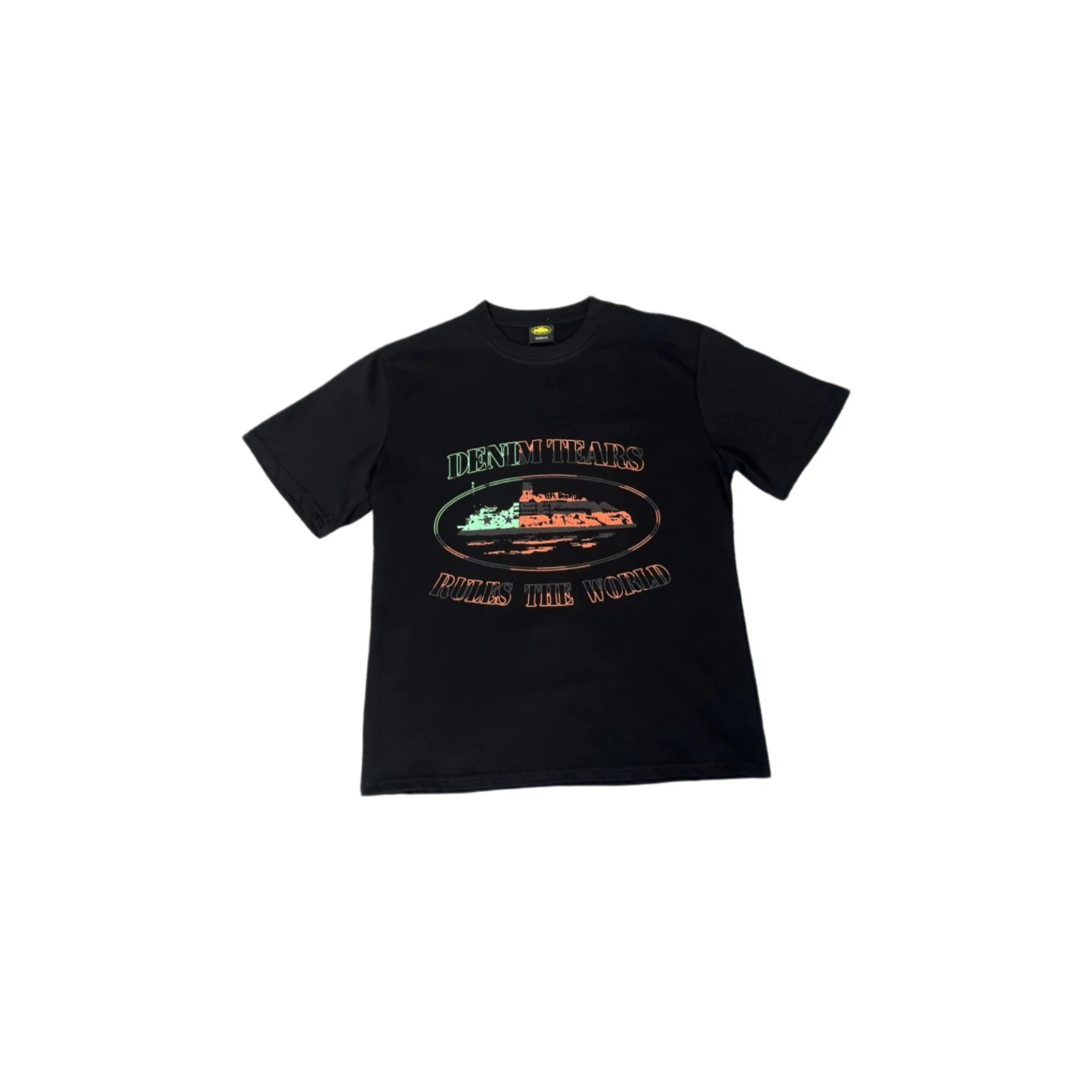 Corteiz Rules The World Black T-Shirt - 32