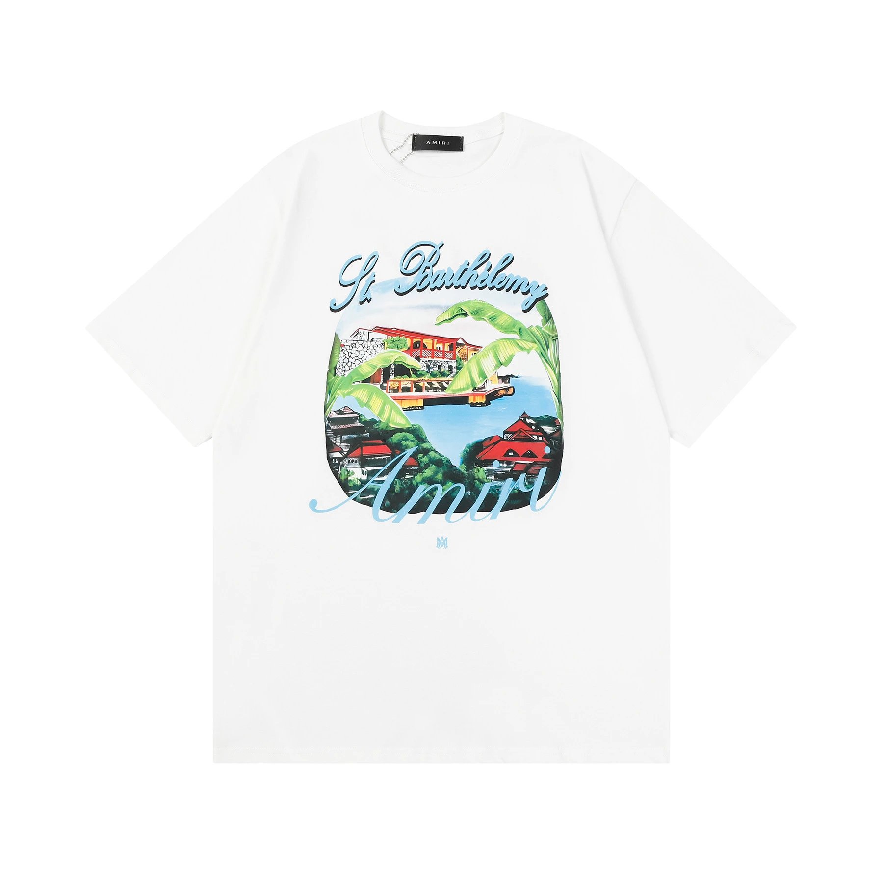 Amiri Botanical Print T-Shirt Black - 2