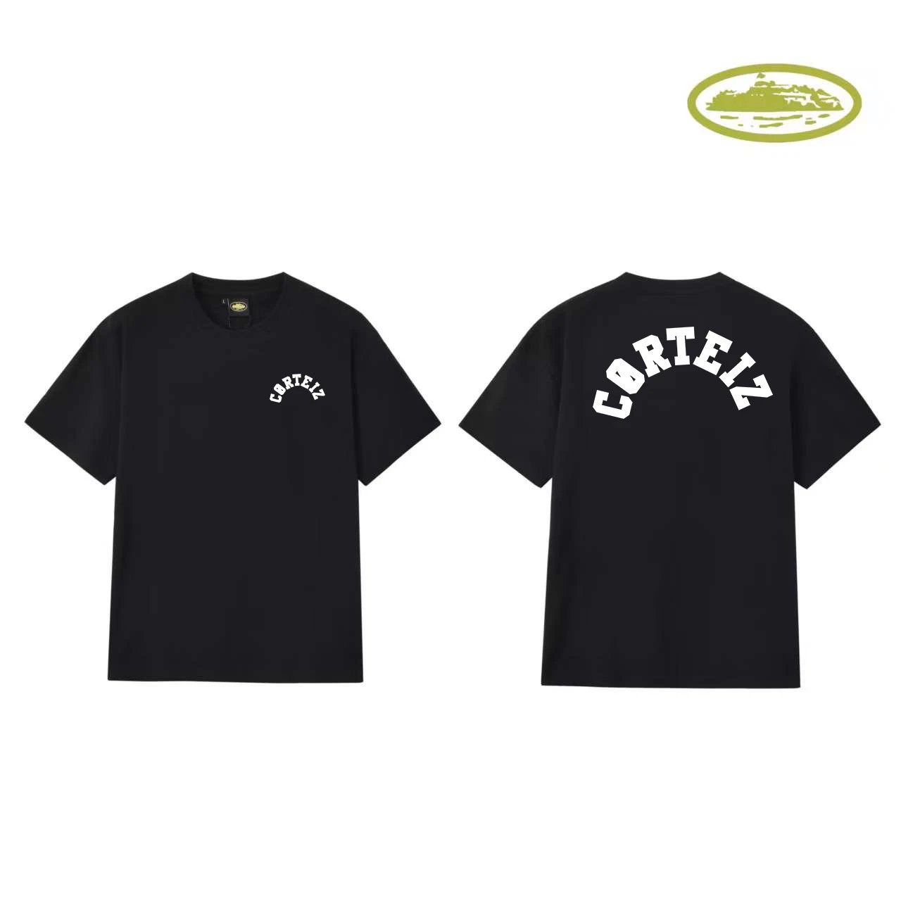 Design Graphic Print White T-Shirt - 18