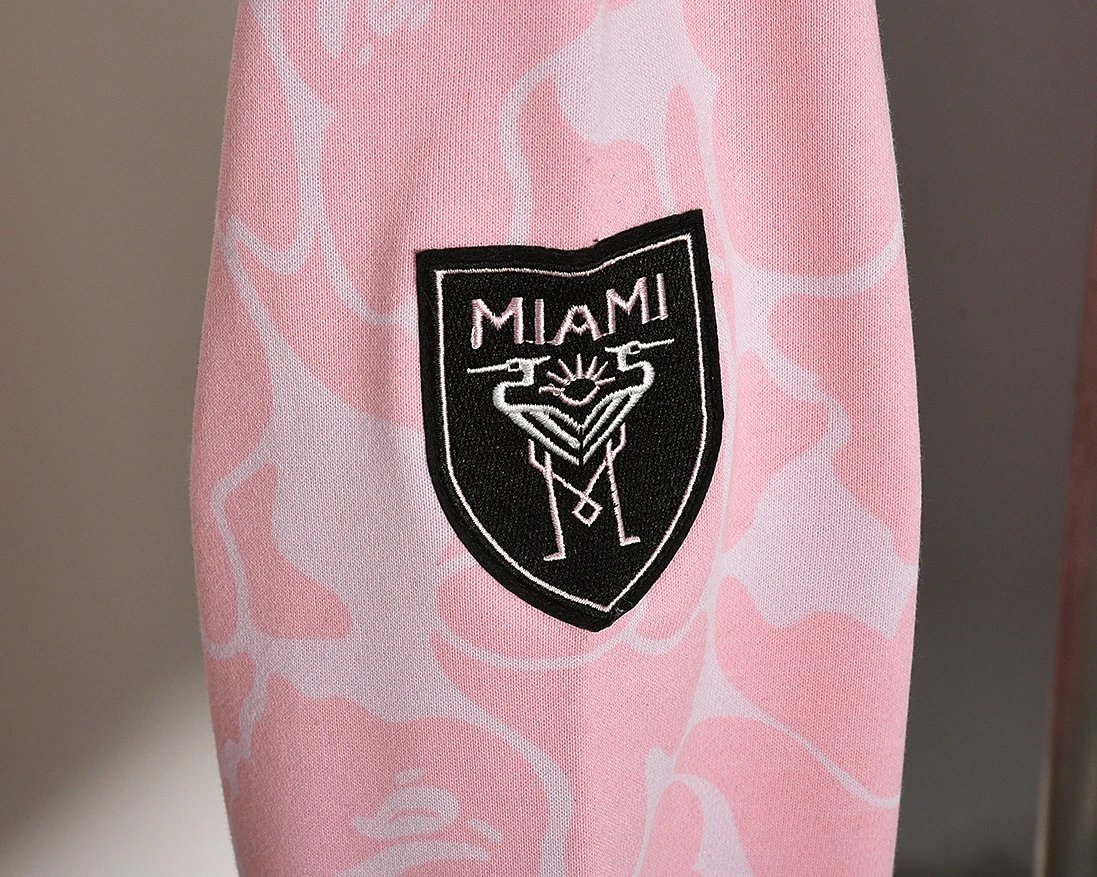 A Bathing Ape x Inter Miami CF Pink Camo Jersey T-Shirt - 14