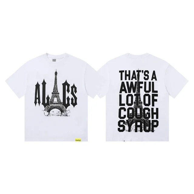 That's a Awful Lot of Cough Syrup T-Shirts Short-Sleeve Graphic Print product detail image 5