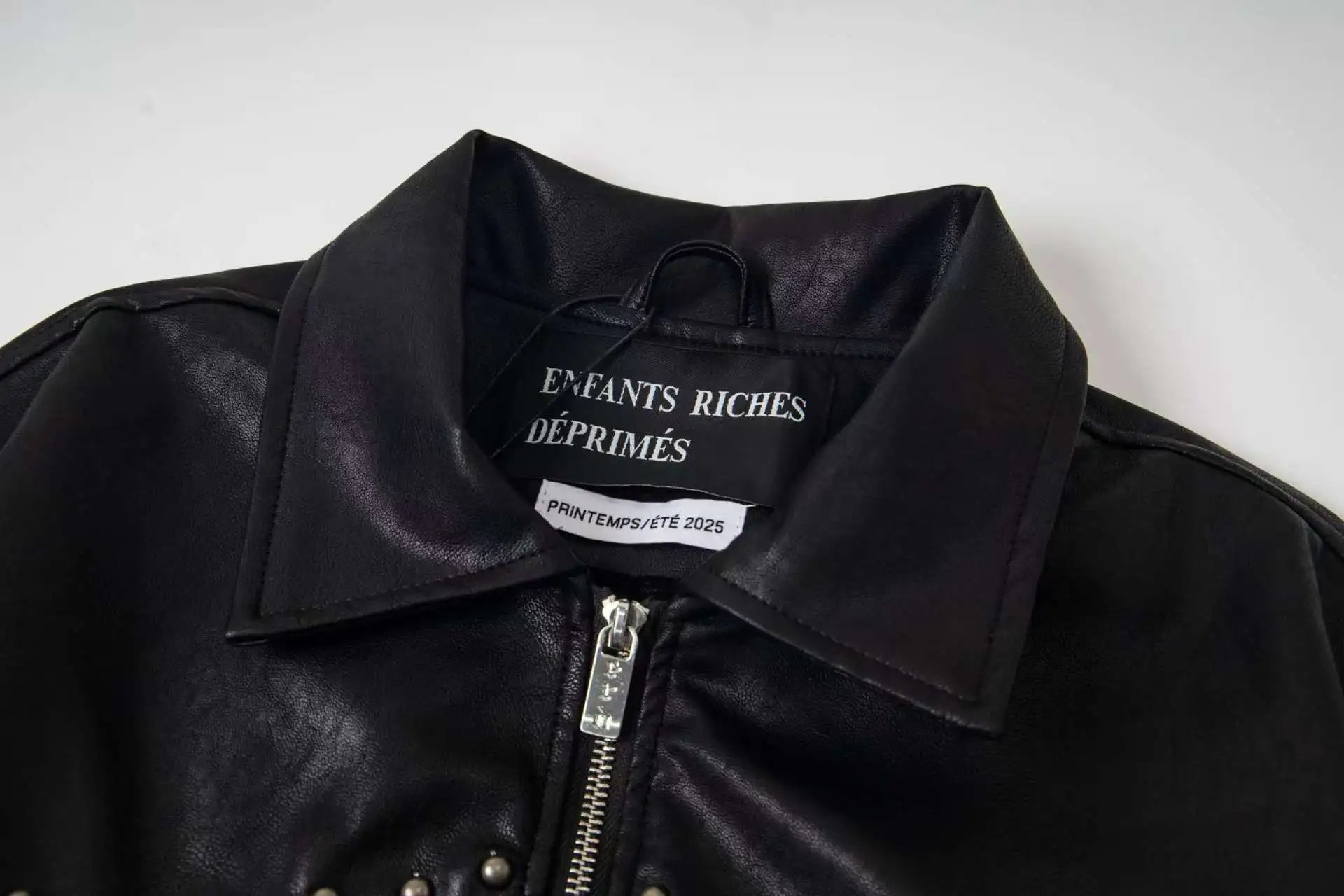 Gallery Dept x ERD White Distressed Graphic Jacket Outerwear - 10