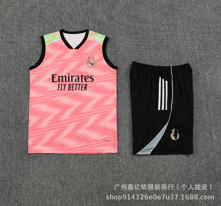 Design Coca-Cola x CyborgFit Cyberpunk Graphic Vest Top and Shorts Set Black / Blue Sets - 17