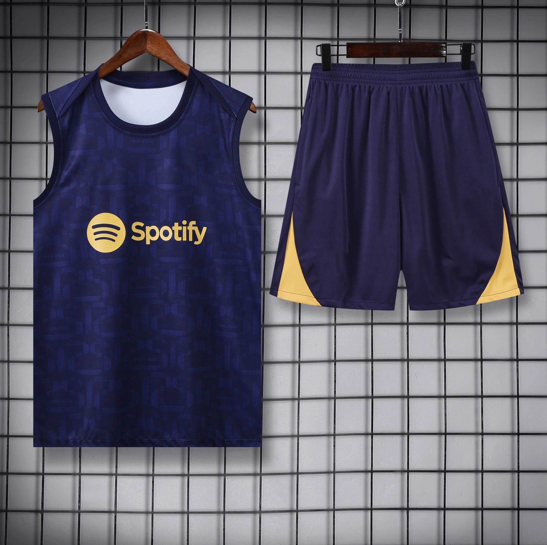 AFA Training Kit Light Blue and Navy Activewear Set - 7