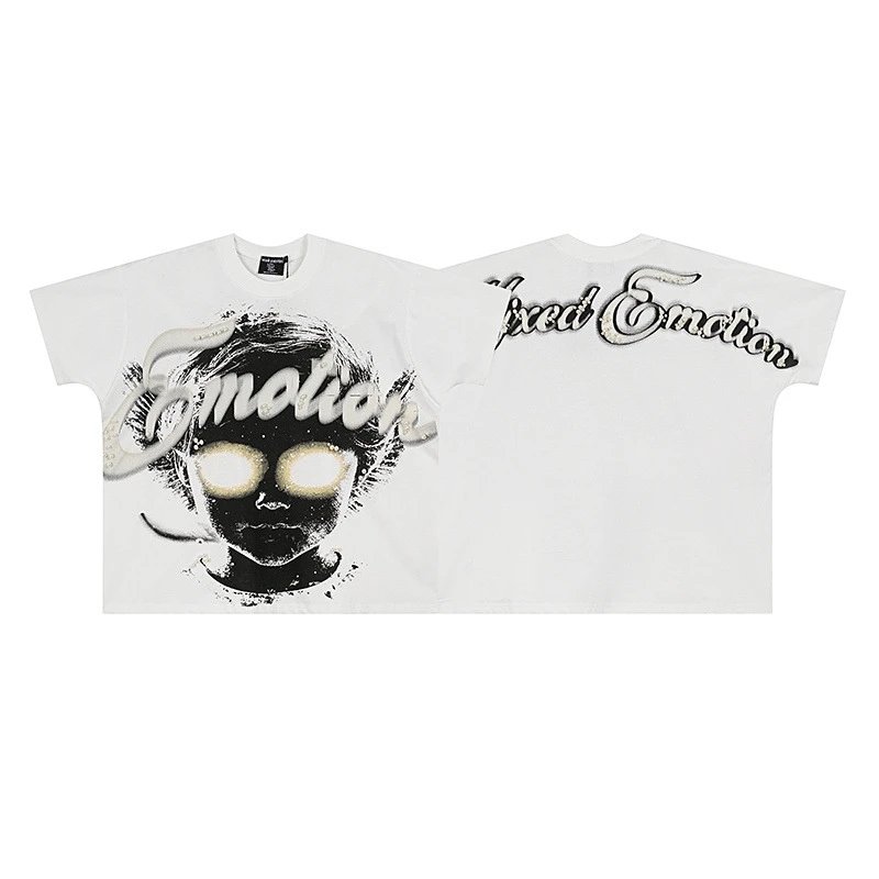 Hellstar Studios Graphic Print T-Shirt White - 27