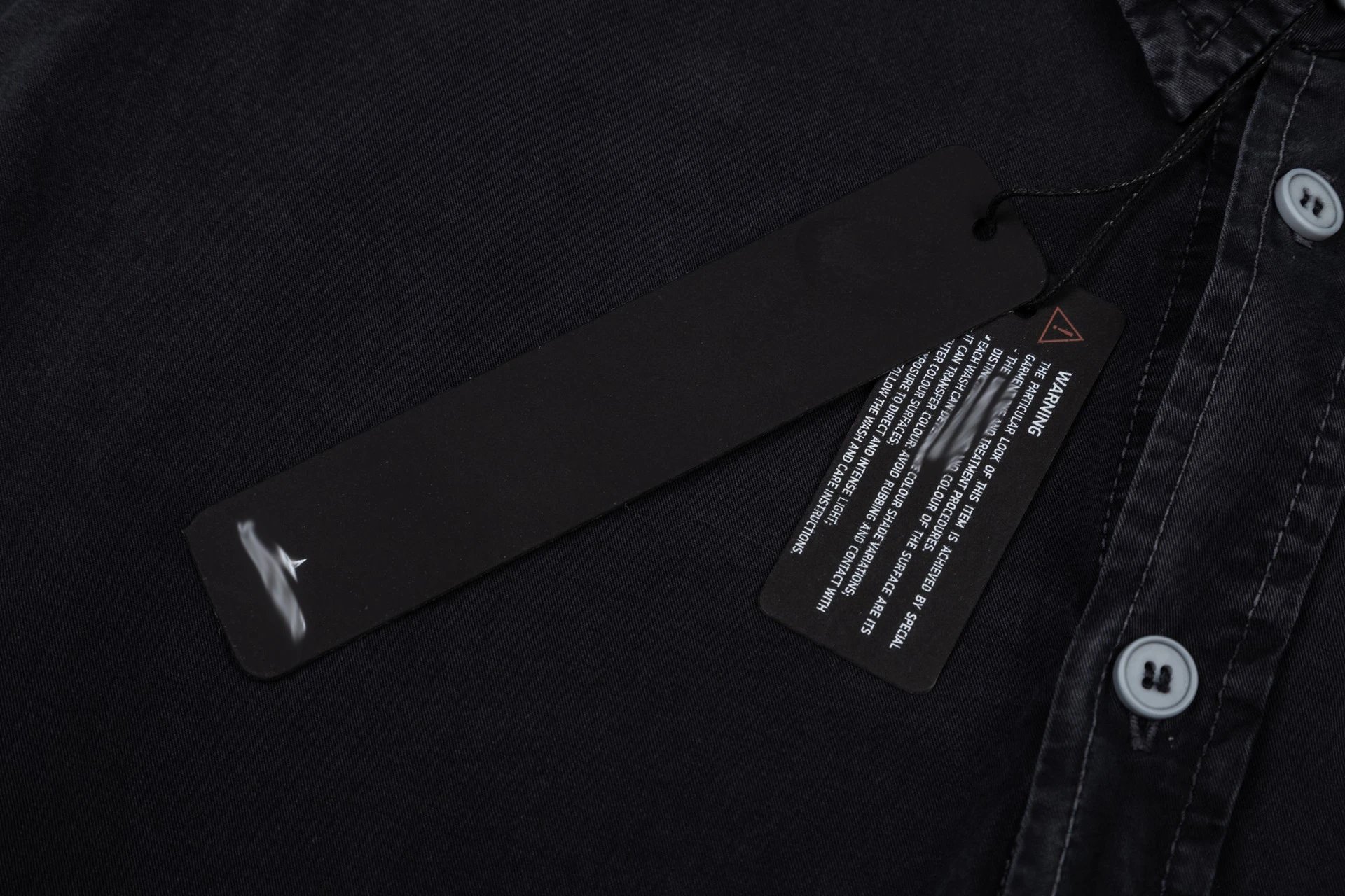 Stone Island Short-Sleeve Oversized Shirt Gray Tops Shirt - 22