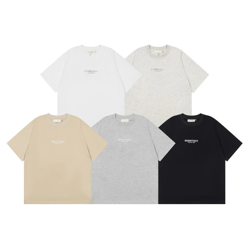 Fear of God Essentials Black Logo T-Shirt - 2