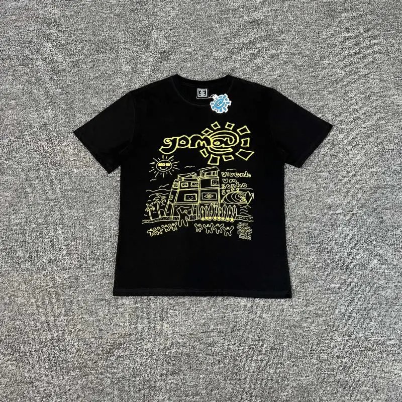 Design Surfboard Graphic Print White T-Shirt - 9