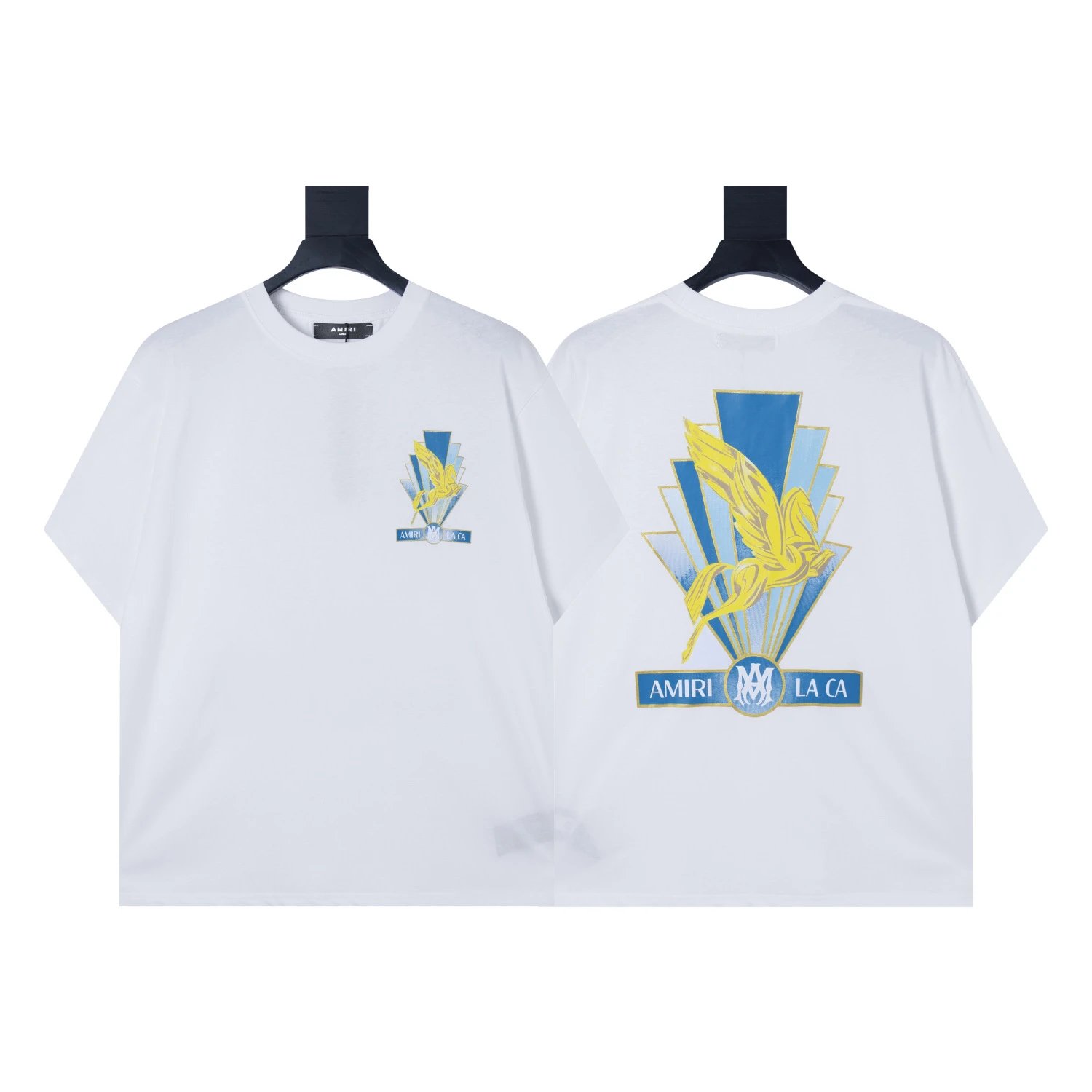 Amiri Snowflake Graphic Print White T-Shirt - 11