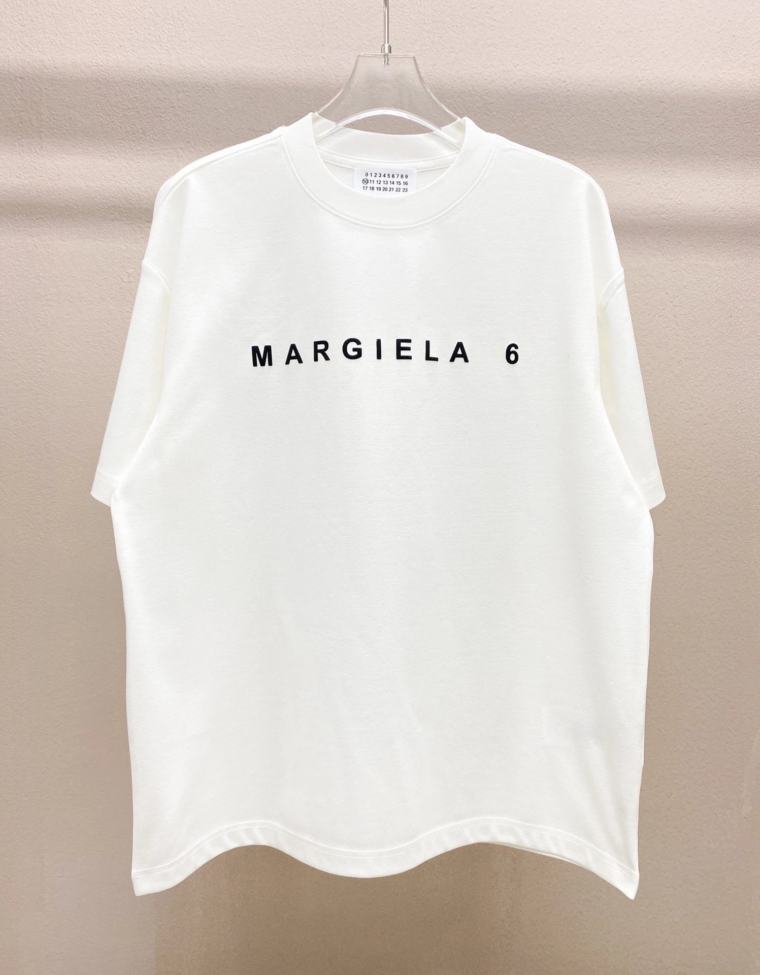 Maison Margiela Tabi Print White T-Shirt - 26