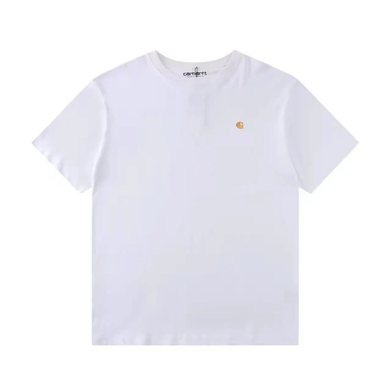 Carhartt Work In Progress Carhartt WIP Logo T-Shirt Forest Green T-Shirt T-Shirts - 5