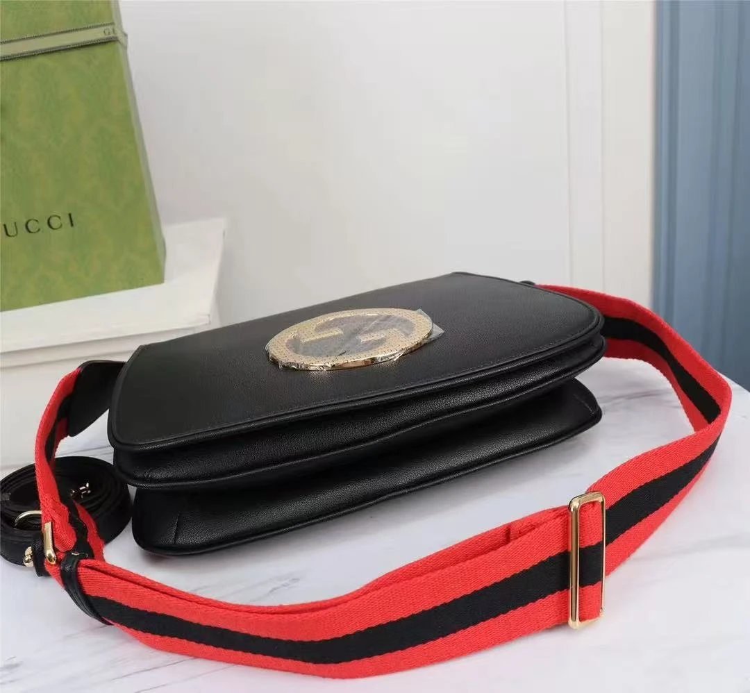 Gucci GG Marmont Mini Shoulder Bag Brown with Web Strap - 5