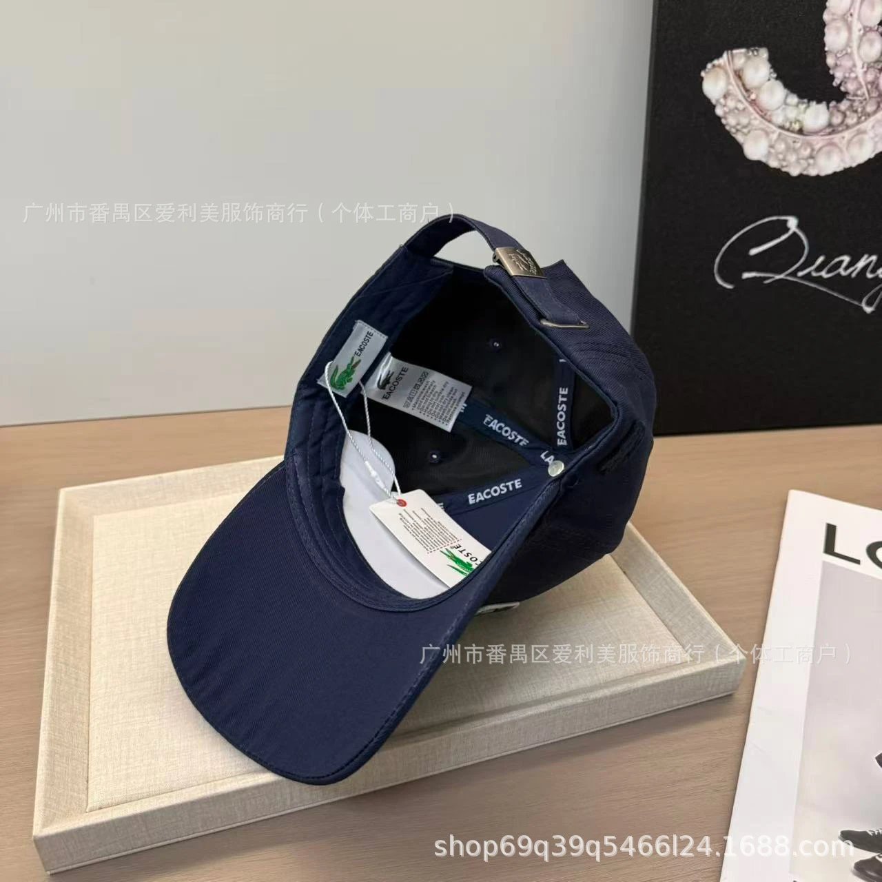 Lacoste Crocodile Embroidered Baseball Cap in Multiple Colors - 8