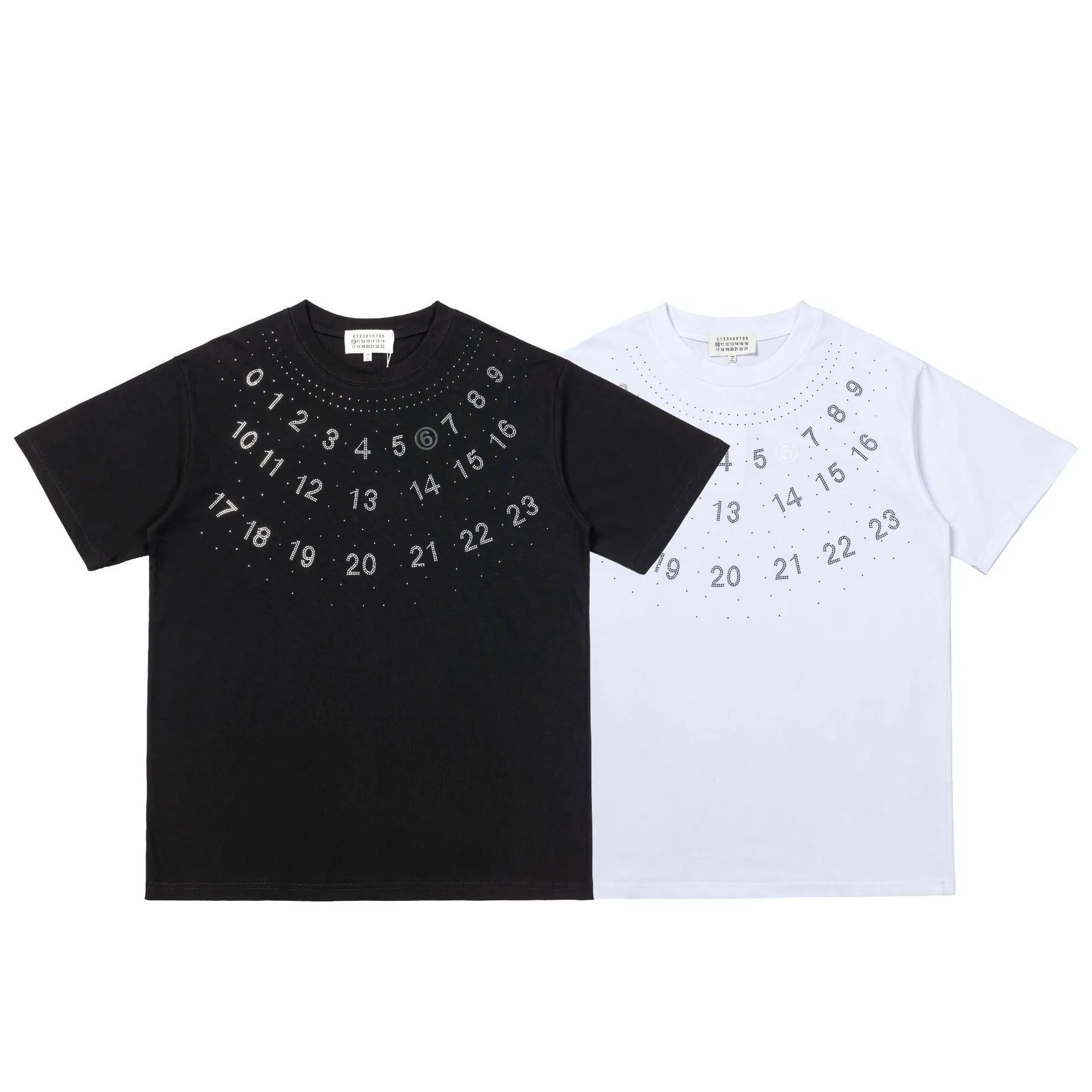 Maison Margiela Number Dot T-Shirt White - 4