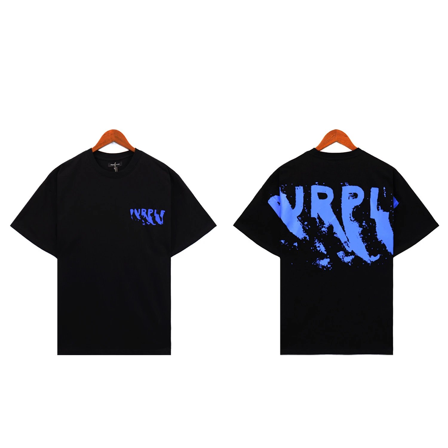 Design Distorted Typography White T-Shirt - 12