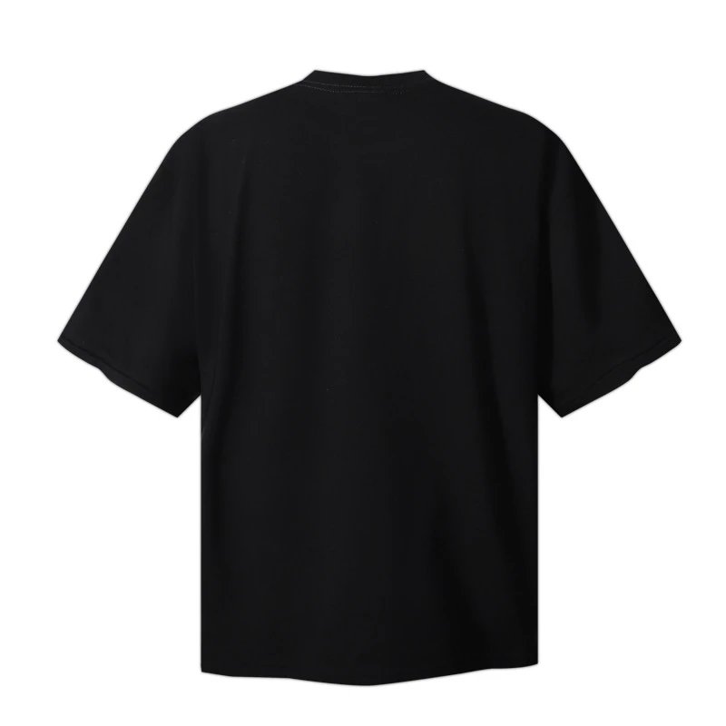 Design Graffiti Flame Print Oversized T-Shirt White - 14