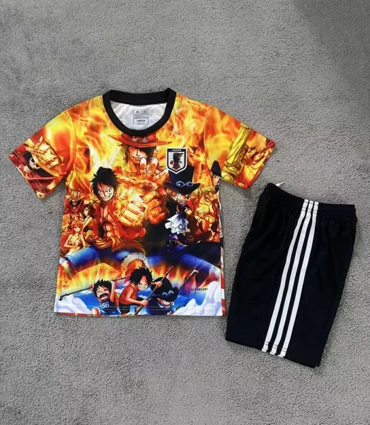 Design Naruto Uchiha Sasuke Cherry Blossom Jersey Set Black / Red - 33