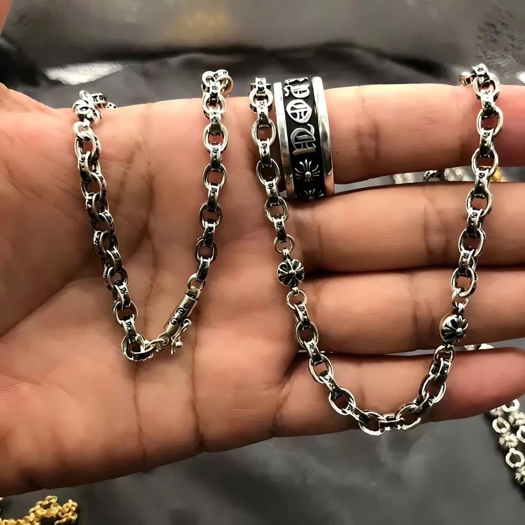 Letter with Bead Ball Chain