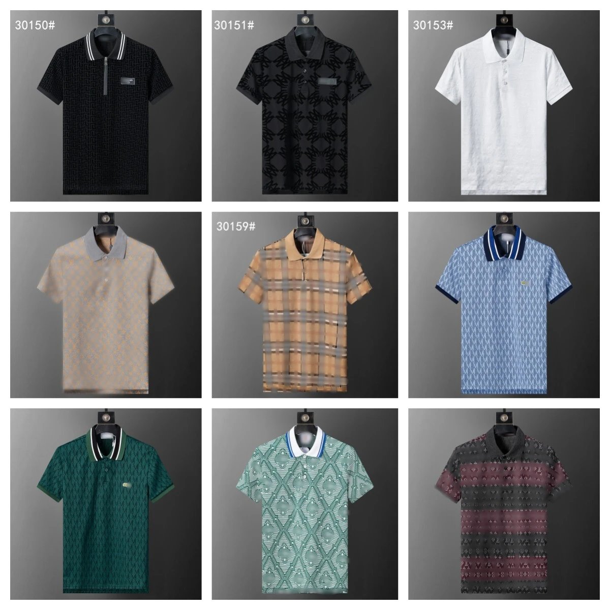 Polo Shirt Patterned