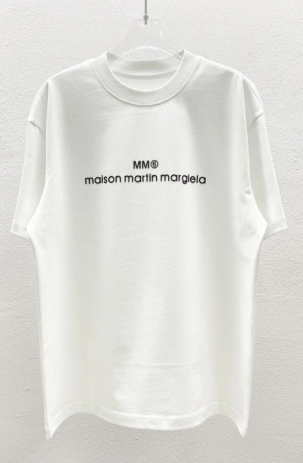 Maison Margiela Tabi Print White T-Shirt - 24