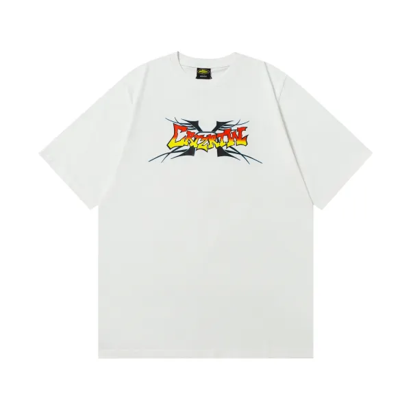 Corteiz Graffiti Logo White T-Shirt - 1