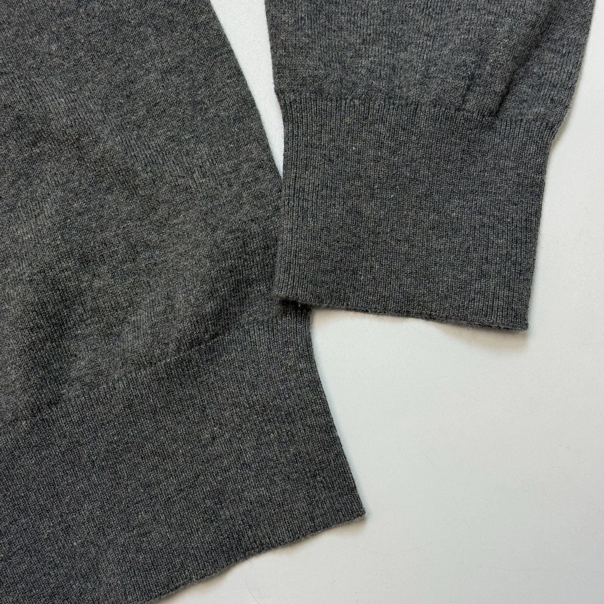 Polo Ralph Lauren Knit Polo Cardigan Gray Sweater - 20