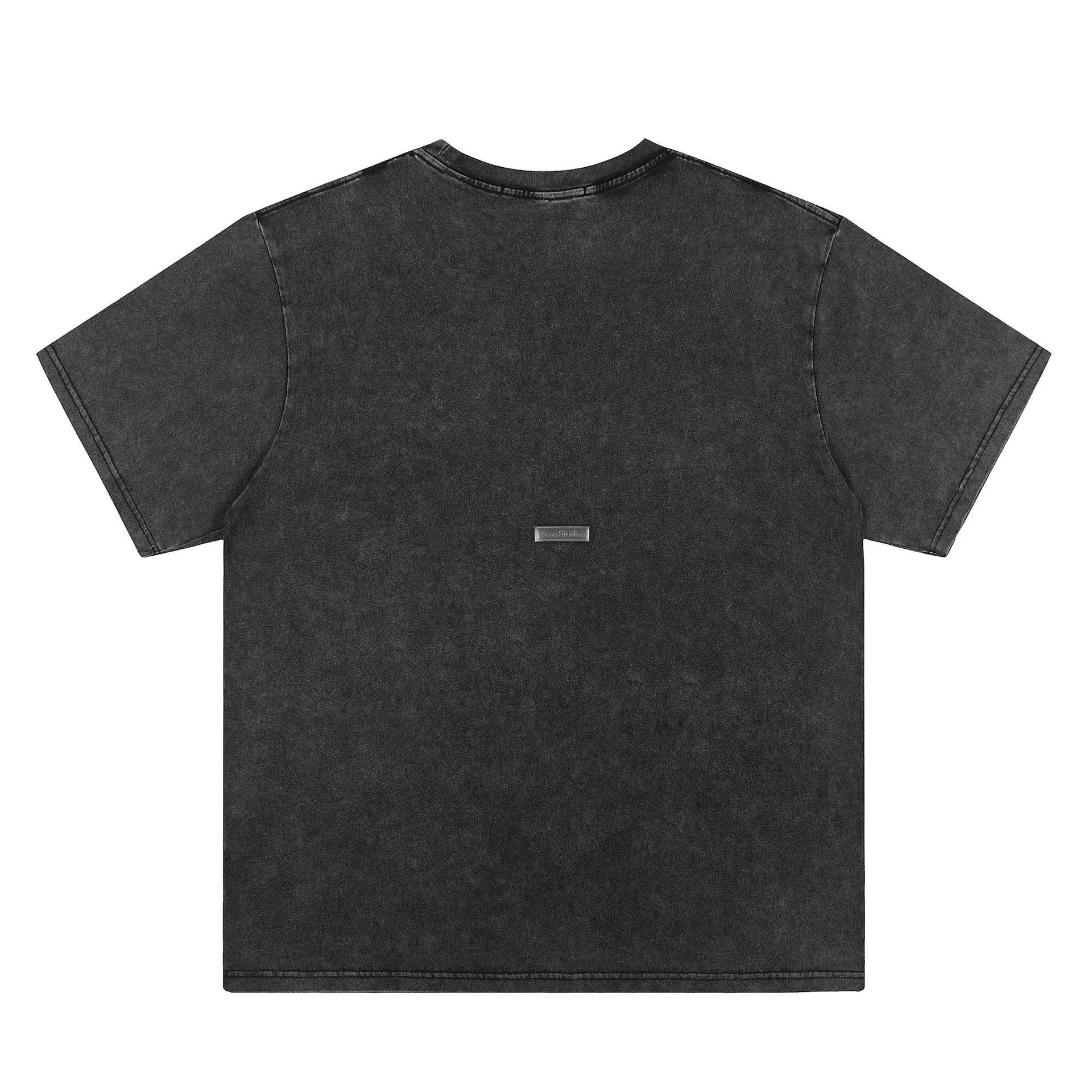 Acne Studios Heart Logo Pink T-Shirt - 38