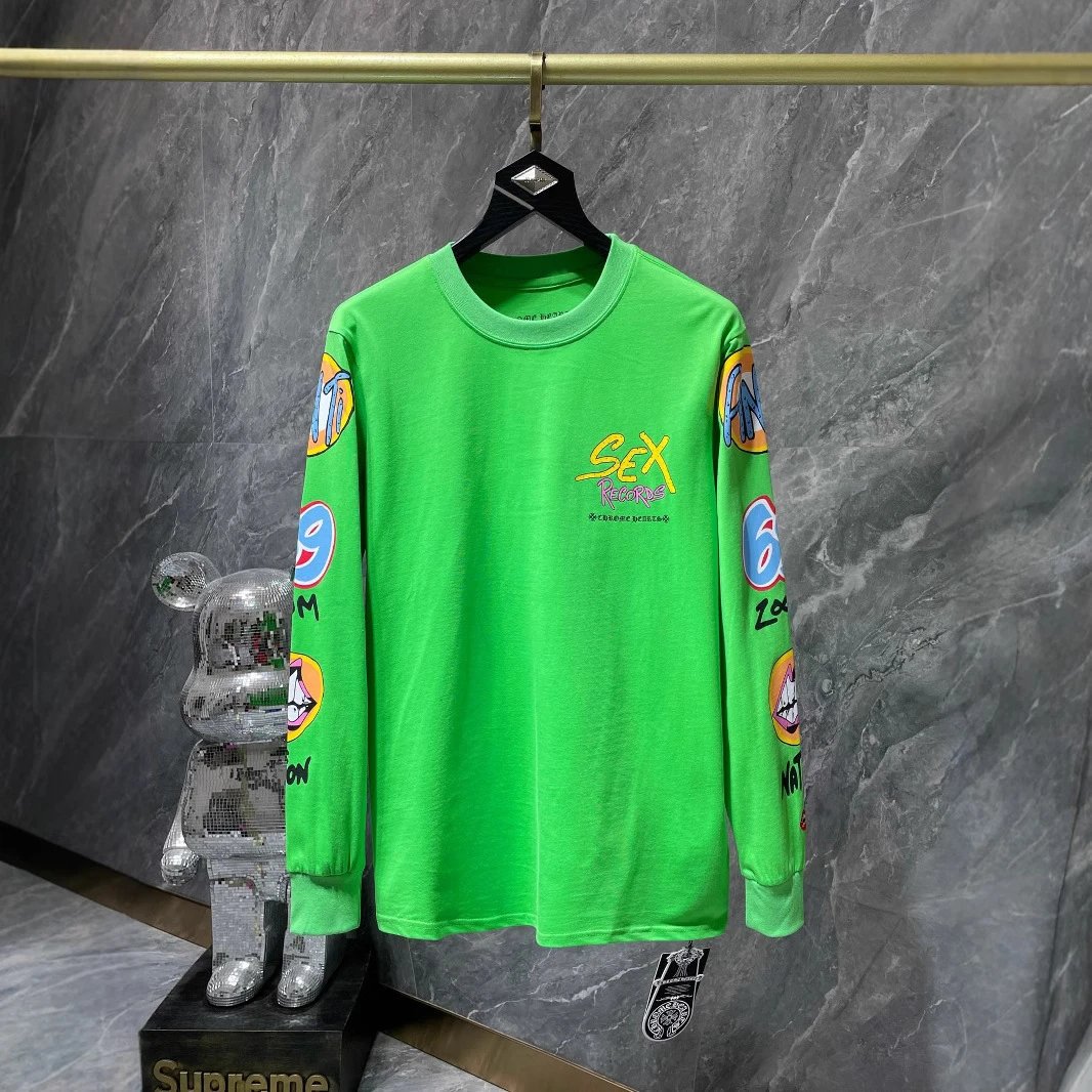 Chrome Hearts T-Shirts Graphic Long-Sleeve T-Shirt image 4
