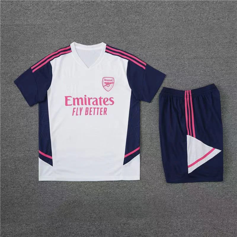 Paris Saint-Germain Football Jerseys Short-Sleeve Training Shirt and Shorts Set image 5