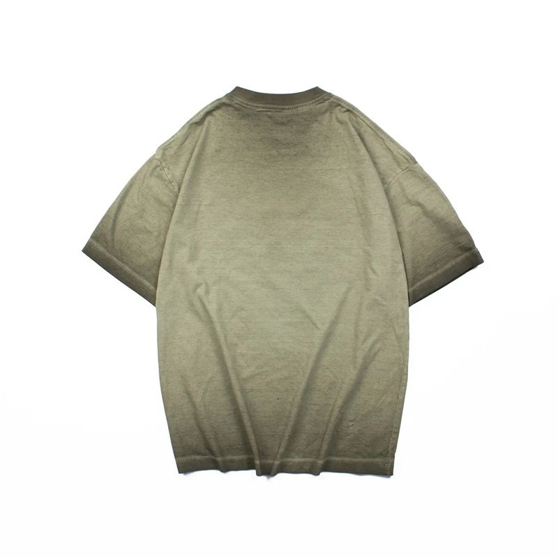 Acne Studios Logo Print Washed Gray T-Shirt - 10