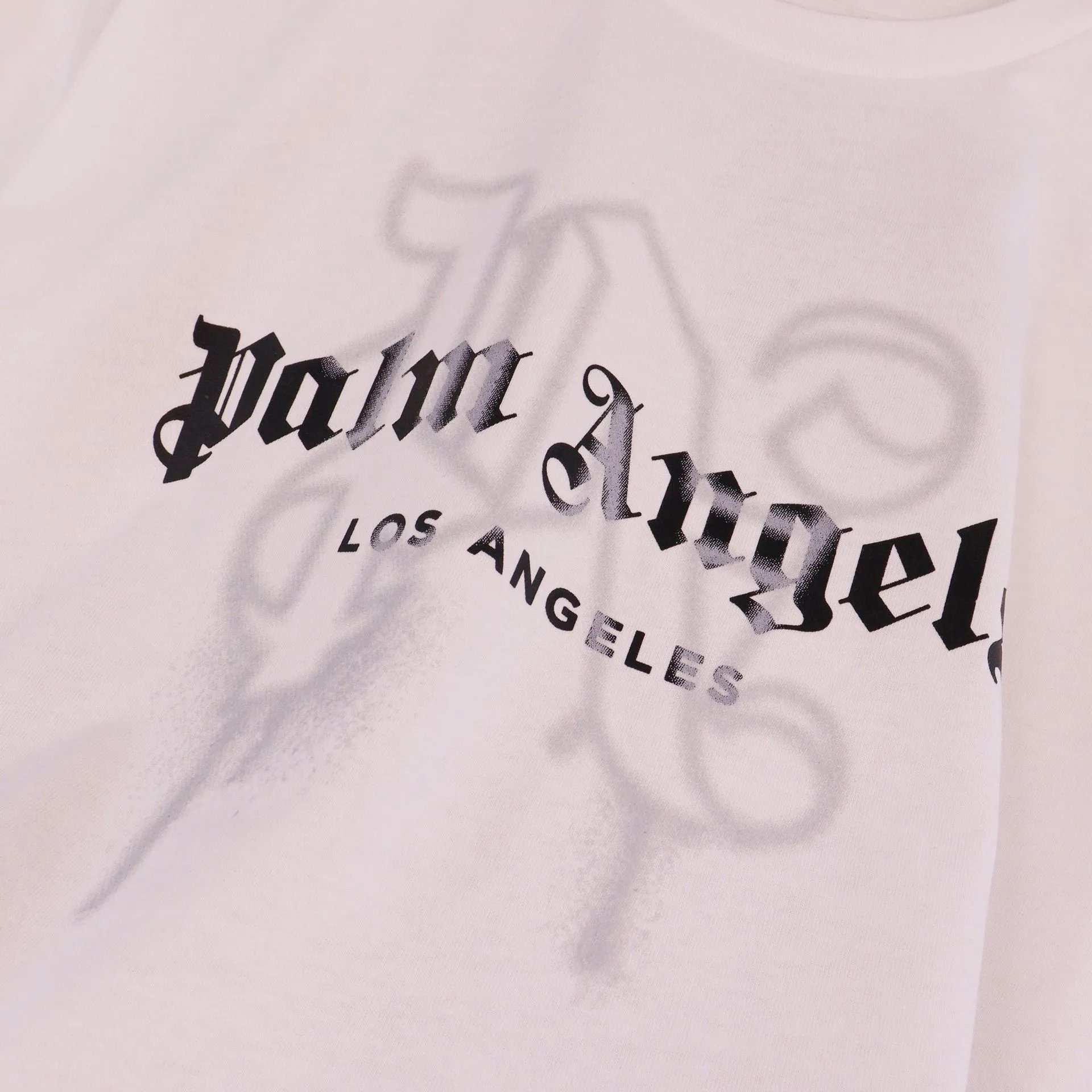 Palm Angels Palm Tree Print Oversized T-Shirt Black - 25