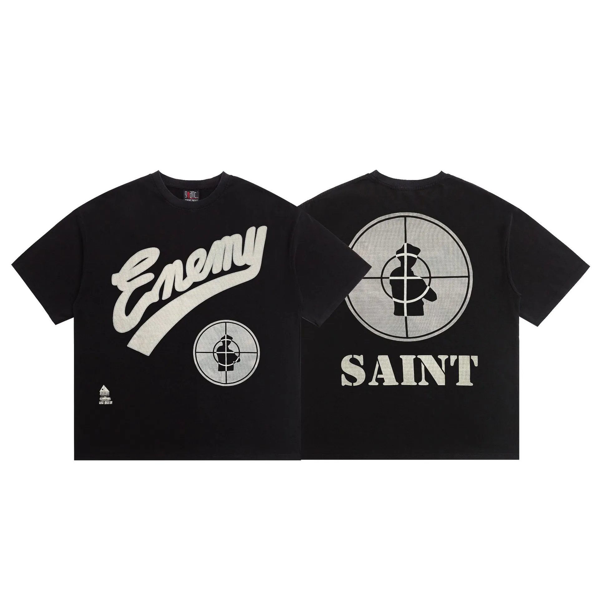 Design SAINT ETW x MXX Dirty Pig Graphic Tee White T-Shirt T-Shirts - 6