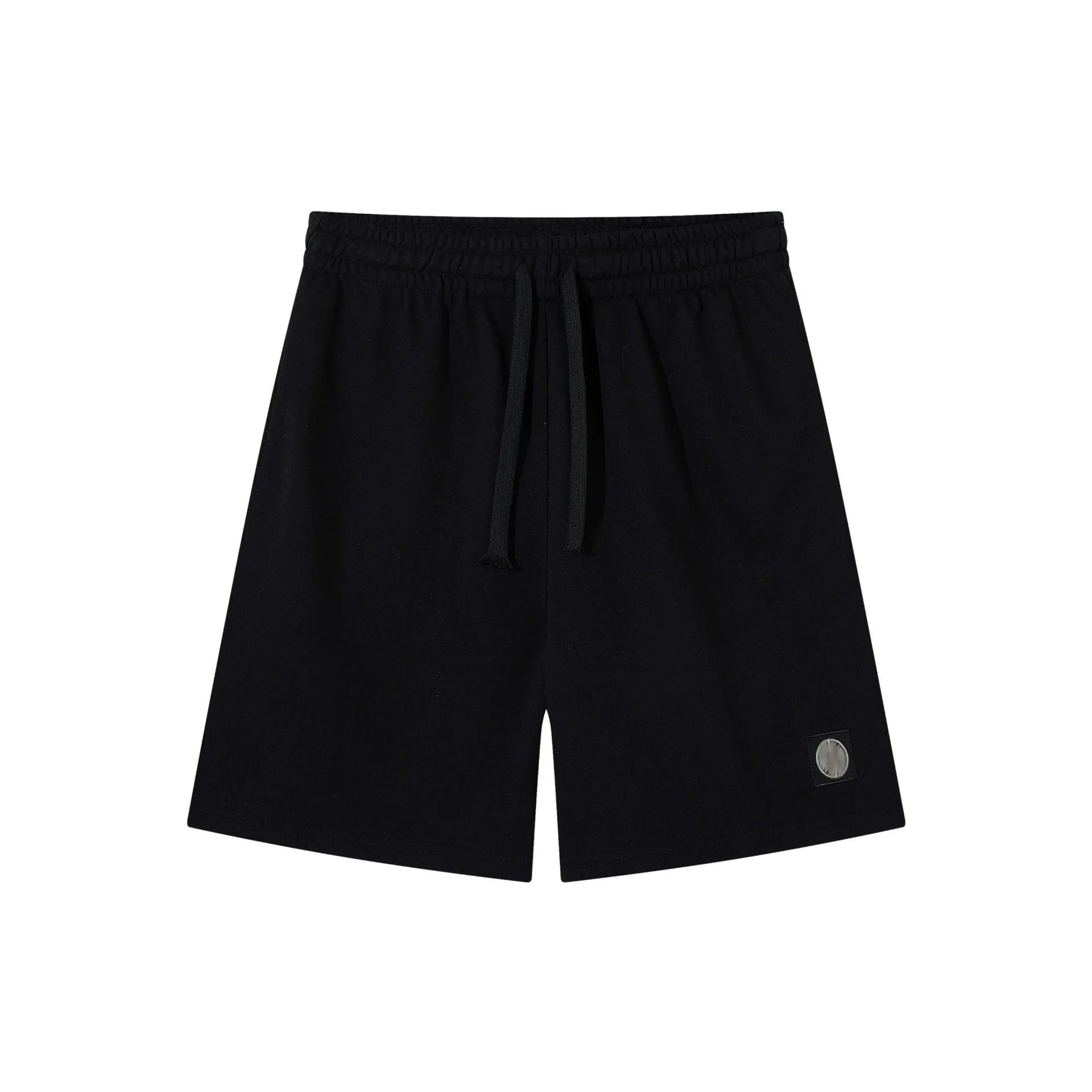 Design Pocket Detail Black T-Shirt and Shorts Set - 10
