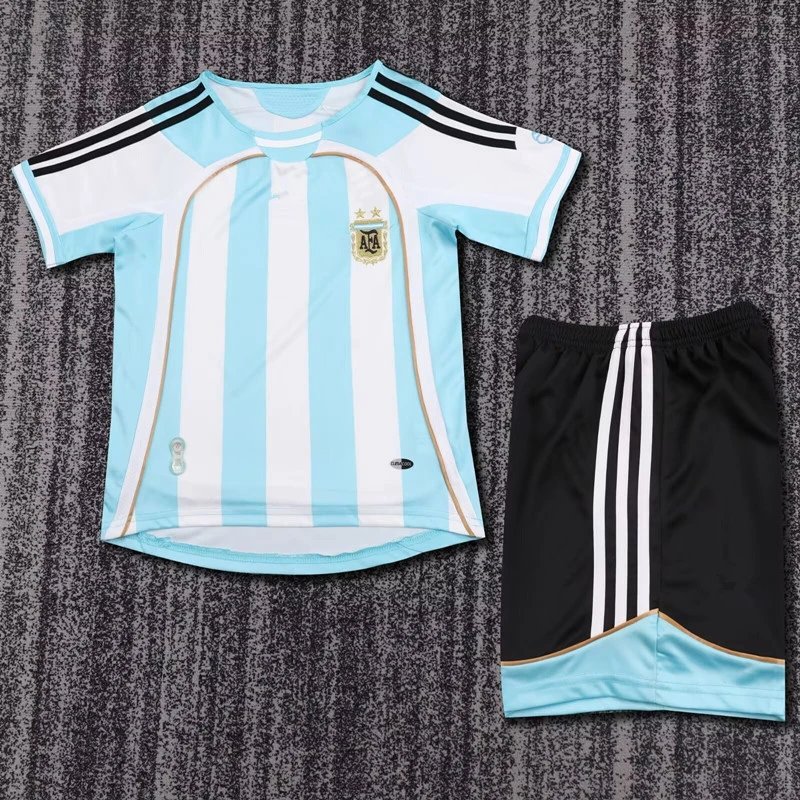 CBF Brazil National Team Training Kit Blue / White Jersey and Shorts Set - 5