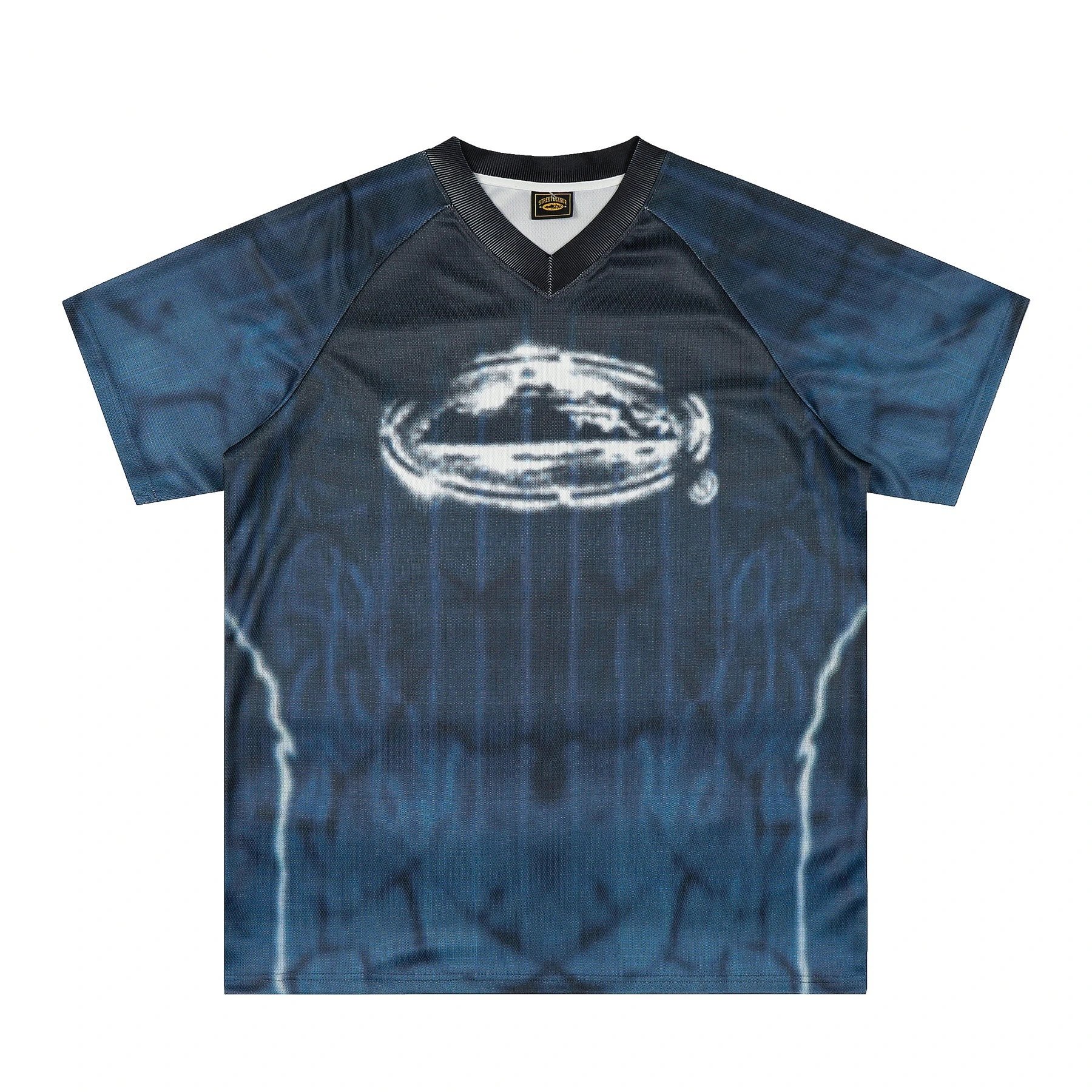 Corteiz Graphic Print Jersey Black Pink - 14