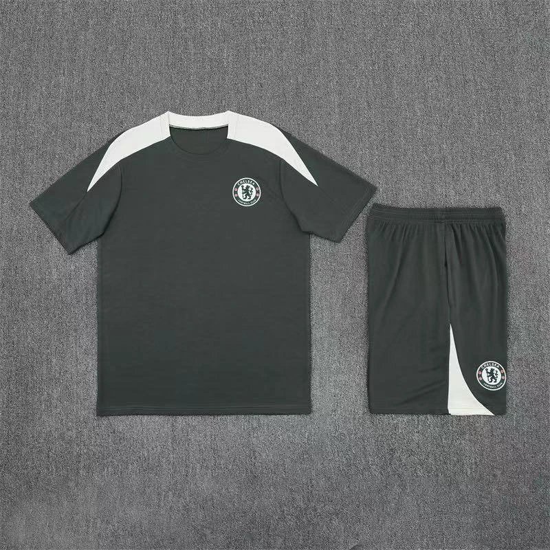 Chelsea FC Training Kit Black Pink Activewear Set - 3
