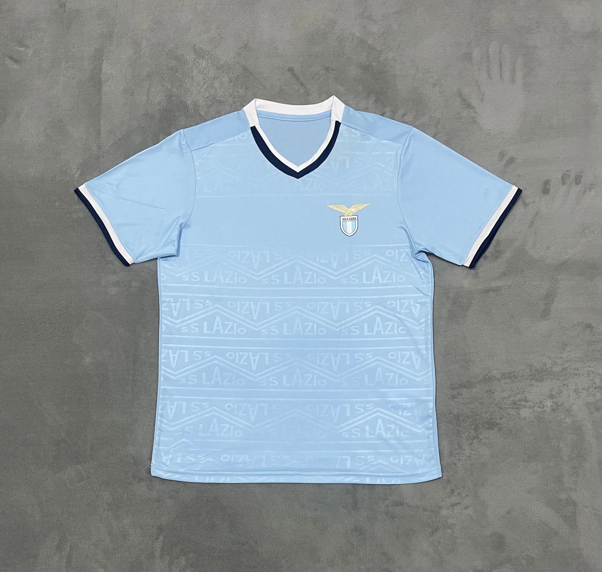 Design Everton FC 2023-24 Third Jersey Blue Abstract Pattern Jersey - 23