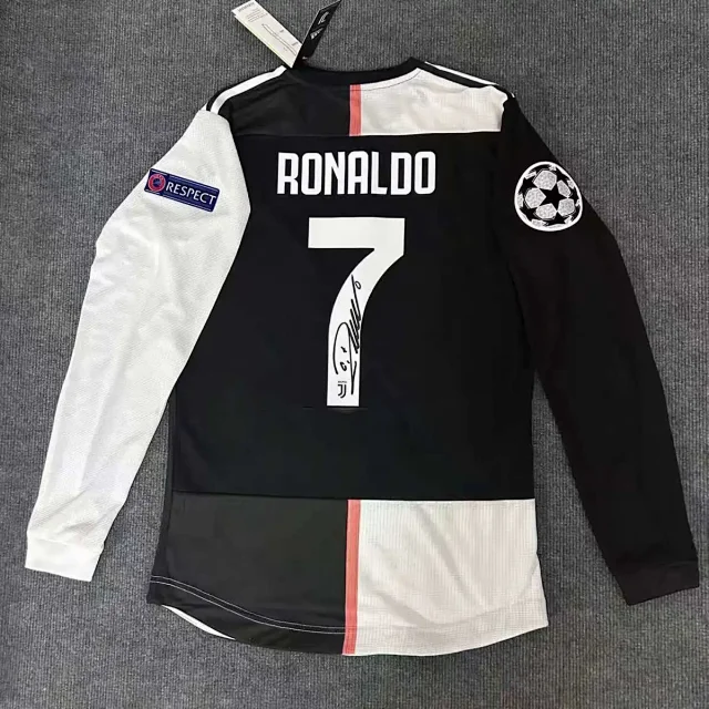 Real Madrid Football Jerseys Long-sleeve signed player jersey product detail image 4