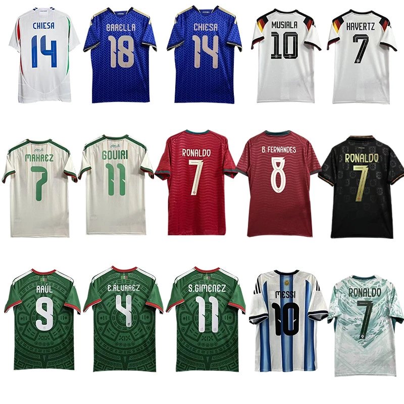 Design Mexico National Team 2022 Home Jersey Green S. Giménez #11 Jersey - 4