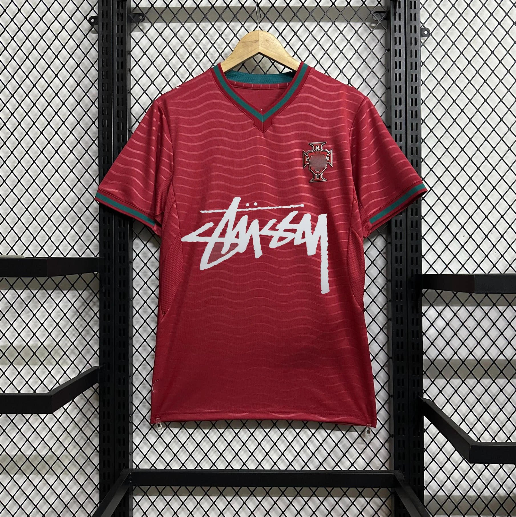 Stussy x Spain National Team Collaboration Red Jersey - 9