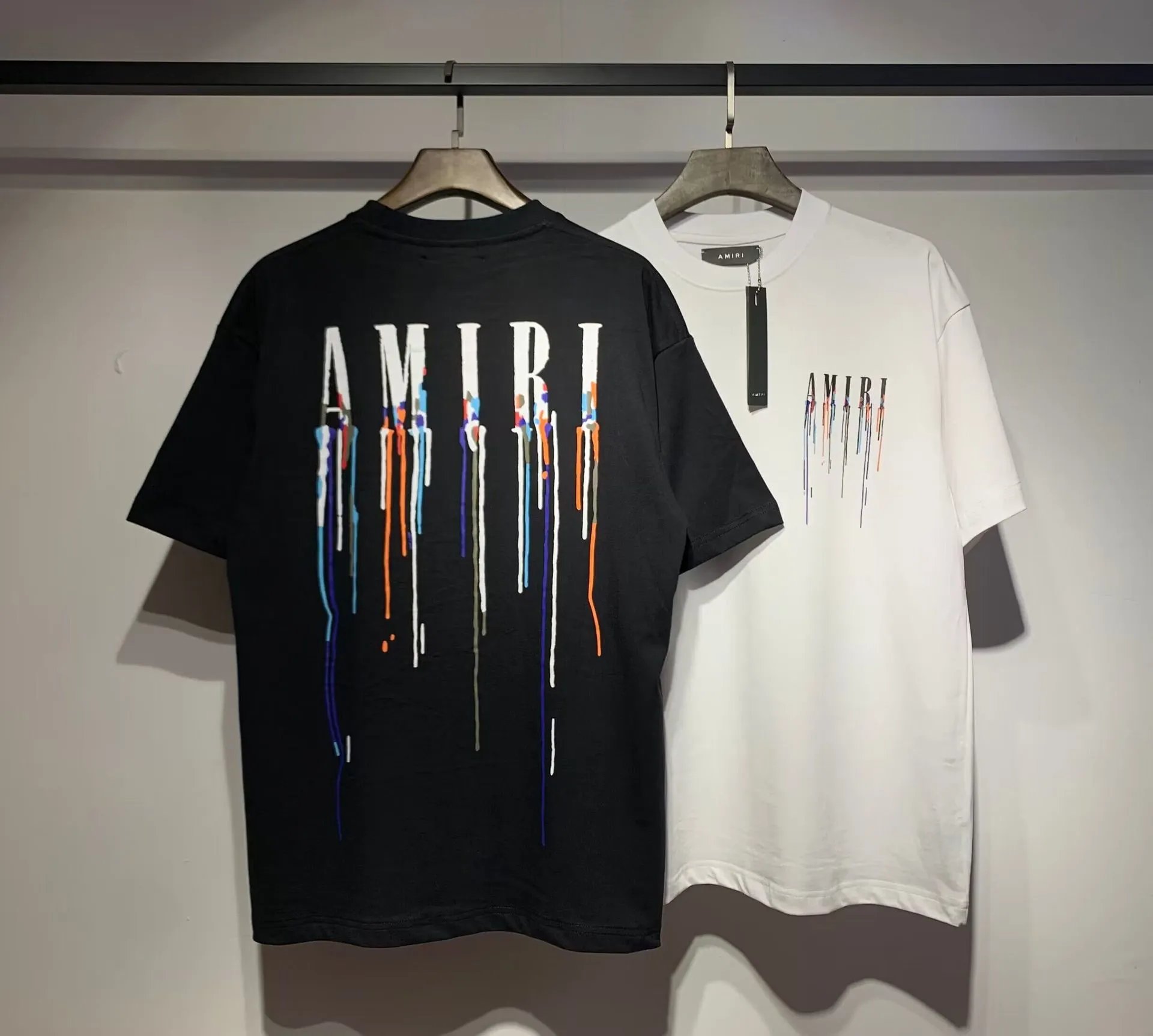 Amiri Palm Springs Graphic Print White T-Shirt - 6