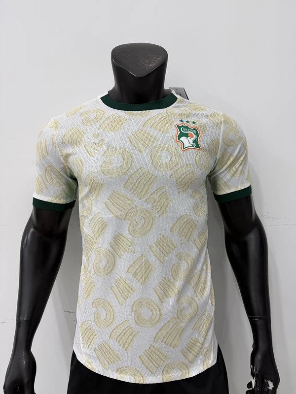 Design Côte d'Ivoire National Team 2023 Home Jersey Orange Jersey - 9