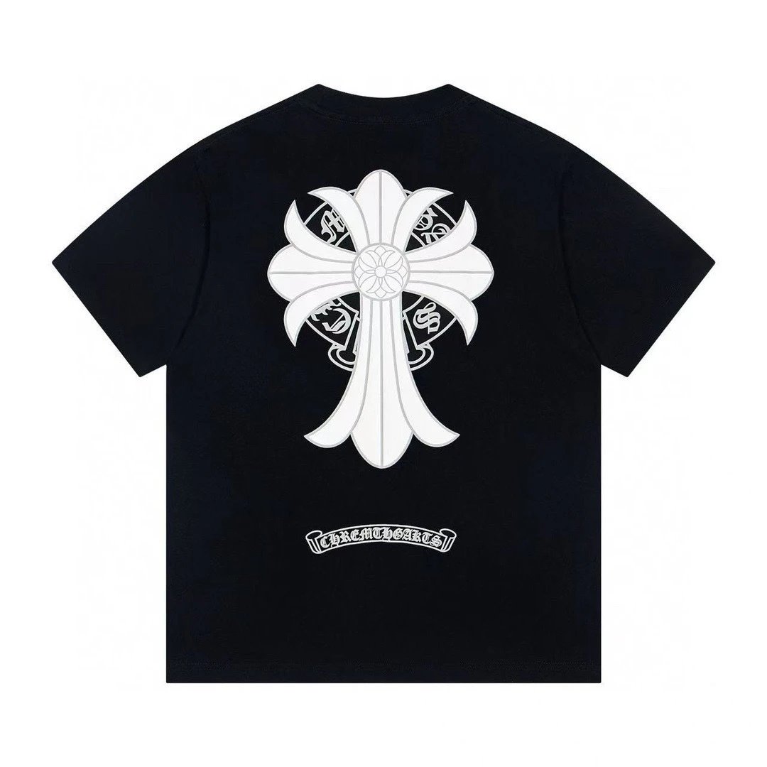 Off-White Cross Tree Graphic Black T-Shirt - 16